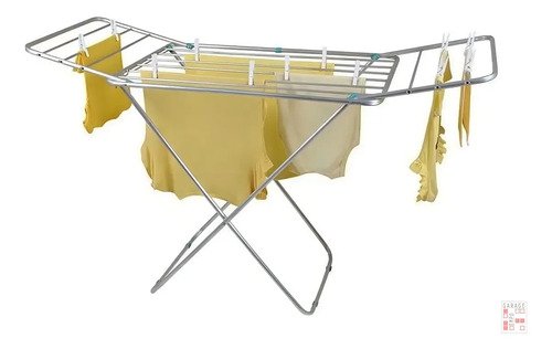 Tendedero De Piso Con Extensiones Mor En Aluminio 8 Mts Ropa Aluminio - Imagen 3