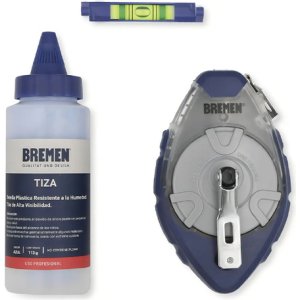 Chocla Trazador Linea 30 Mts Marcador Tira Tiza Hilo Bremen