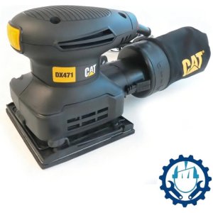 Lijadora De Palma Orbital 240w 15000rpm Cat Caterpillardx471 Negro 50