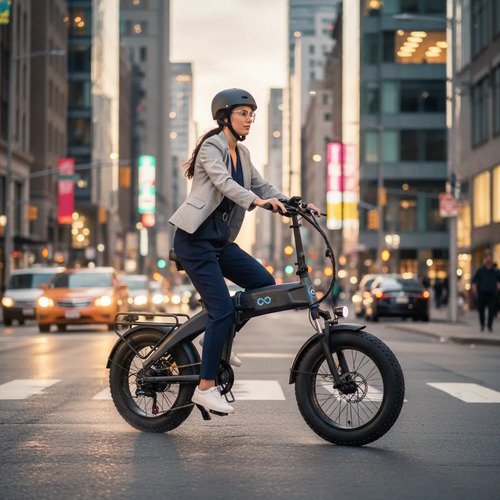 Bicicleta Electrica Gyroor 20 Eb033 Gris Jtgyr015 Gris Oscuro 20 - Imagen 3