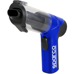 Aspiradora De Mano Portátil Inalámbrica Sparco 55w Para Auto Azul