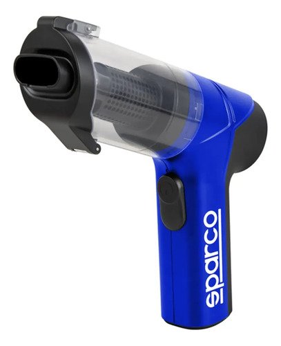 Aspiradora De Mano Portátil Inalámbrica Sparco 55w Para Auto Azul