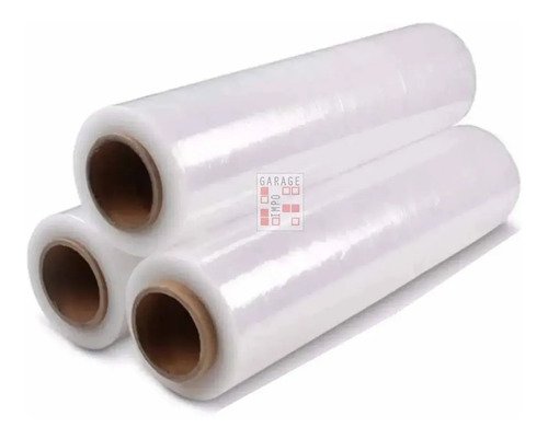 Nylon Film Stretch Para Embalar Paletizar Bobina 5kg Set X2 Transparente - Imagen 3