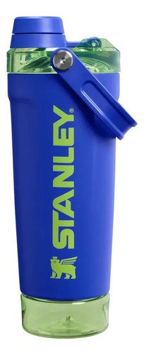 Botella Coctelera Stanley Vitalize Shaker De 20 Onzas 591 Ml Azul