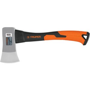 Hacha De Mano 500 Gramos Mango Fibra De Vidrio Truper 14951