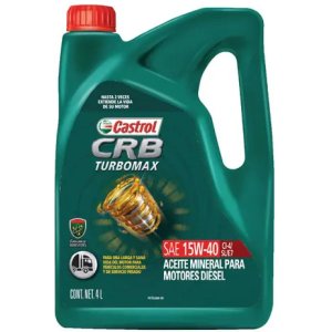 Aceite Crb Turbomax 15w40 Ci-4/sl/e7 4l Castrol