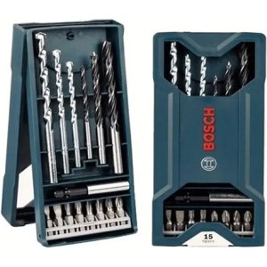 Set Mechas Y Puntas Bosch Mini X Line - 15 Piezas
