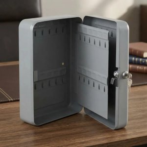 Armario Para Llaves Hermès Calla-36 Gris De Pared Con Cerradura