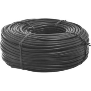 Cable Bajo Goma Rollo 3x2mm Diors X 100 Mt Tyt Negro