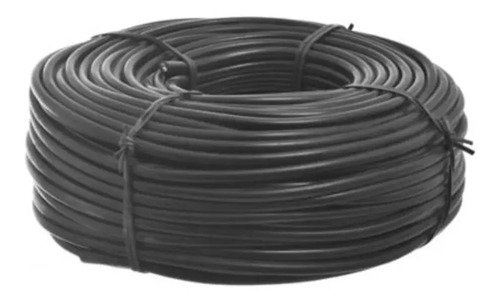 Cable Bajo Goma Rollo 3x2mm Diors X 100 Mt Tyt Negro
