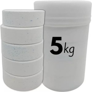 Pastillas Cloro Multiacción Tecsys 5kg Piletas Residenciales
