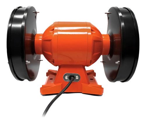 Amoladora De Banco 8'' 1hp Toyaki Tk-eb8 3450 Rpm Naranja Oscuro - Imagen 4