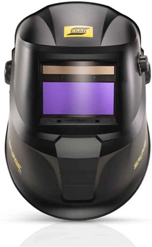 Careta Soldador Fotocromatica Warrior Tech Esab 727887 - Tyt Negro Liso - Imagen 2