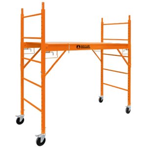 Andamio Multipropósito Secur Modelo Profesional Con Ruedas Y Altura Regulable