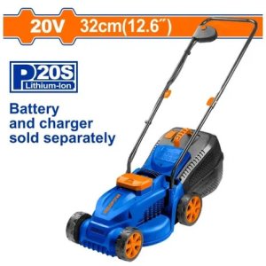 Corta Césped Wadfow Wlkp530 Inalámbrica S/bat S/carg Azul