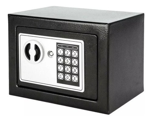 Caja Fuerte Electronica 17x23x17 Cm Digital De Seguridad Negro - Imagen 4