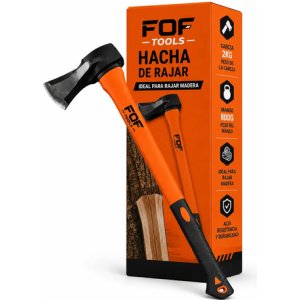 Hacha De Rajar Leñadora De 2 Kg Mango Antideslizante