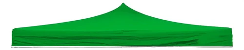 Lona Gazebo 3x3 Reforzada E Impermeable Filtro Uv Color Verde Oscuro