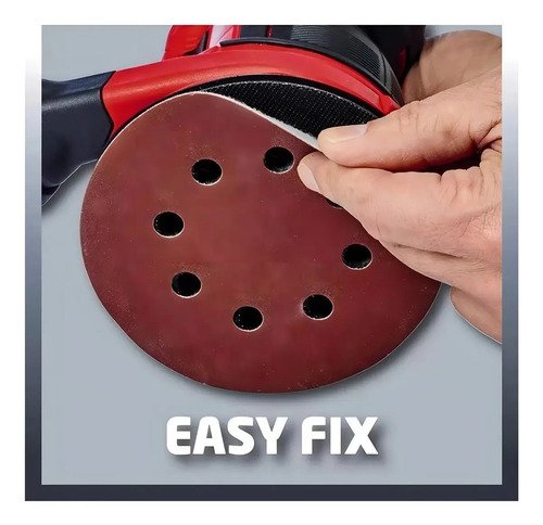 Lijadora Roto Orbital Inalámbrica Einhell Expert Te-rs 18 Li Solo Roja 18w 18v Rojo - Imagen 6