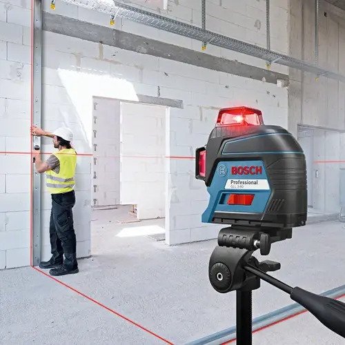 Nivel Láser Bosch Gll 3-80 360° 80 Metros En Maletín - Imagen 4