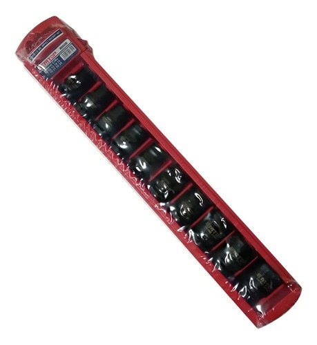 Set Dados Para Llave De Impacto Emtop 1/2'' Con 10 Piezas (10 - 24 Mm) - Imagen 2