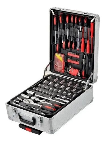 Valija Caja Herramientas Accesorios 386 Pzas Completa - Tyt Agua - Imagen 2