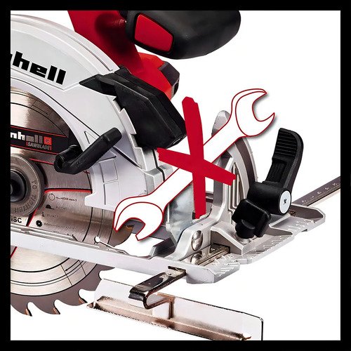 Sierra Circular Inalámbrica Einhell Te-cs 18/165-1 Li - Solo Rojo - Imagen 6
