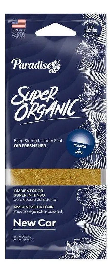 Ambientador Paradise Air Auto Papel Fragancia Super Nova Little Trees Multicolor