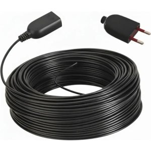 Alargue Armado 30mts Con Terminales Kalop Bajo Goma 2 X 1 Negro