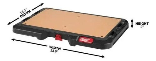 Milwaukee Packout Mesa De Trabajo Base De Madera 48-22-8488 Negro - Imagen 5