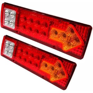 Luz Faro Trasero Camion Zorra Remolque X2 - Tyt