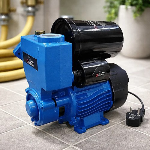 Bomba Periferica Con Presurizadora Alpha Pro 1/2 Hp Bpr837 Azul 50hz/60hz Bifásica - Imagen 2