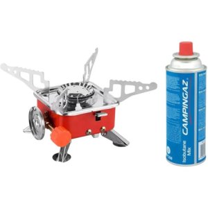 Cocinilla Anafe Portatil Camping + Gas Butano