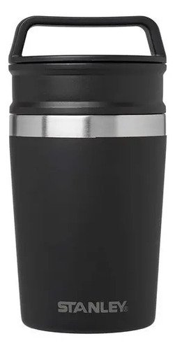 Taza Stanley Travel Con Tapa Para Café Y Agua, 236 Ml, Color Negro - Imagen 4