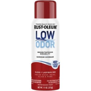 Esmalte Aerosol Al Agua Sin Olor Rust Oleum Colores 312gr Rojo