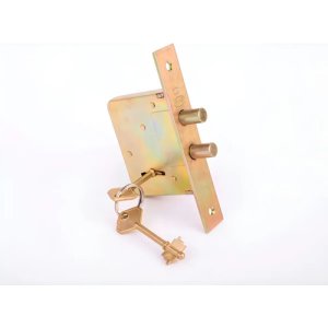 Cerradura Para Puerta Abatible Star 200 Shz Derecha/izquierda Plateado