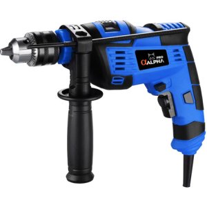 Taladro C/percutor Alpha Pro Mandril 13mm 700w T6132 Azul 50hz/60hz
