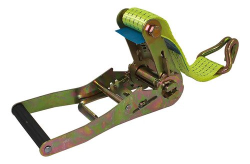 Cinta Carga Catraca Apx 3 Toneladas 48mmx10m Para Camioneta - Imagen 2