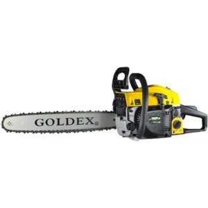 Motosierra A Nafta Goldex 16'' 45cc Ideal Uso Profesional Amarillo