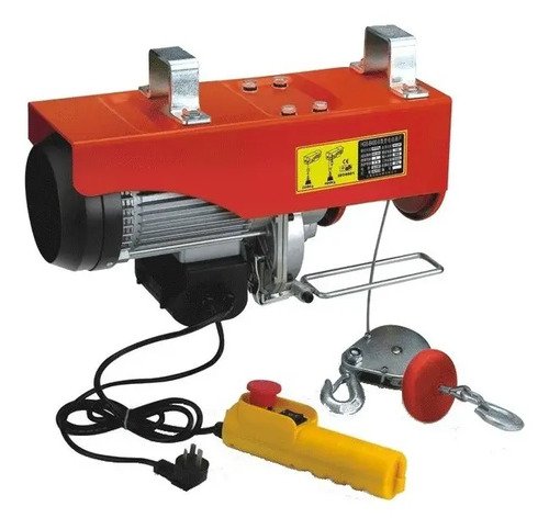 Aparejo Electrico 250/500kg Cable Acero 12mt Mando Distancia