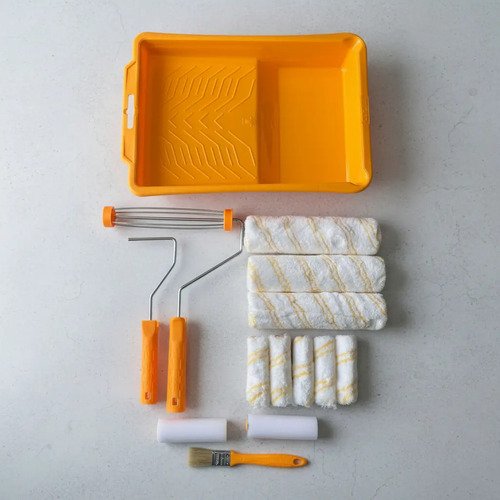 Set Kit Rodillo Pintura + Bandeja 14 En 1 Ingco Hktcb862302 - Imagen 6
