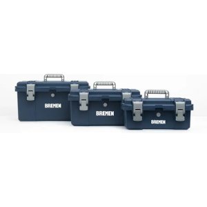 Caja Herramientas Plastica Bremen Juego 3 Pz Br8333 Azul Azul