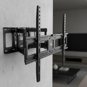 Soporte Tv Giratorio 180° 32-70 PuLG 70kg Con Nivel Yexin Negro