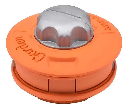 Carrete Cabezal Automático De Tanza Desmalezadora Bordeadora Naranja