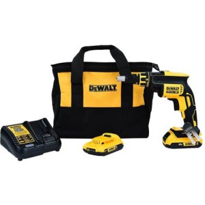 Taladro Atornillador Dewalt Dcf620d2 20v Max 2 Ah 4400 Rpm Color Amarillo