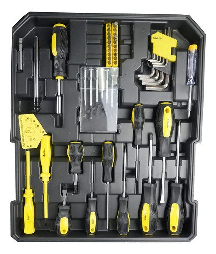 Kit Herramientas Alpina 186 Piezas Valija Maletin Aluminio Plateado - Imagen 7