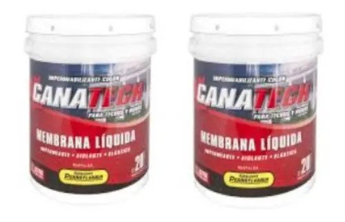 Membrana Líquida Impermeabilizante Canatech 40 L Exterior Muro Techo