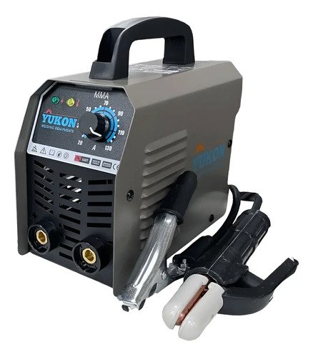 Soldadora Inverter 200a Ofertac/mascara+pinza Masa+pelectrod Gris