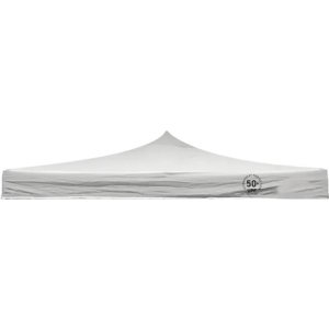 Lona Gazebo 3x3 Reforzada E Impermeable Filtro Uv Color Blanco