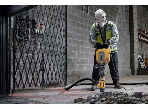 Kit Martillo Demoledor 11kg 1700w Sds+ Dewalt D25911k-b2 Color Amarillo/negro - Imagen 5